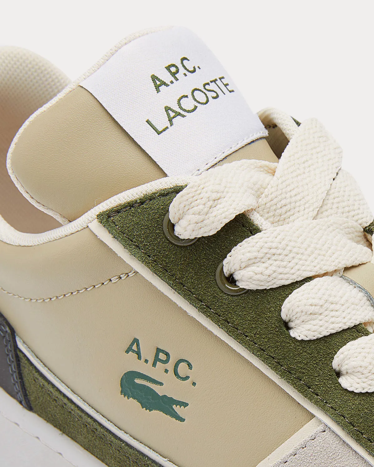 Ace Khaki / Off White Low Top Sneakers