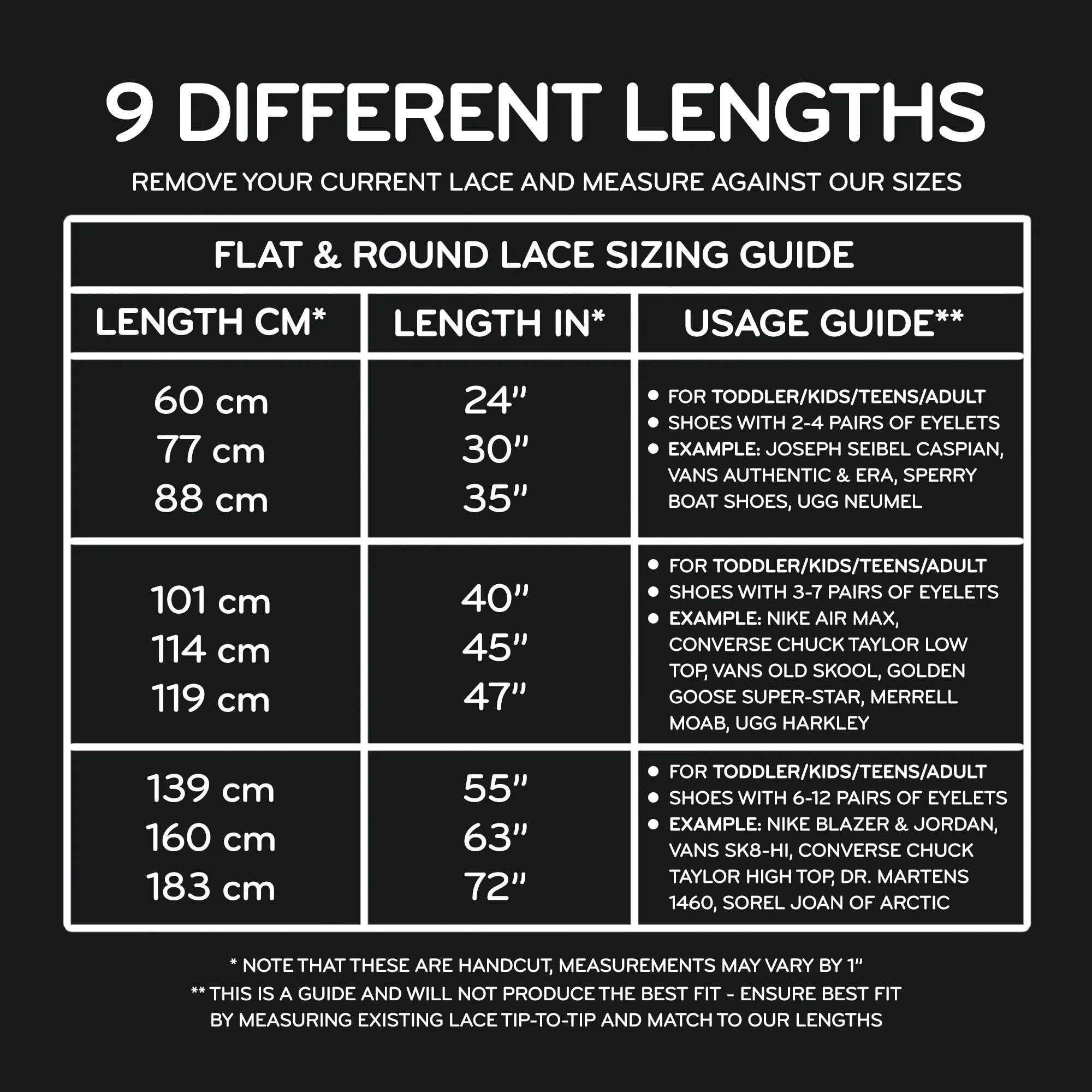 Black Flat Elastic Stretch Shoe Laces