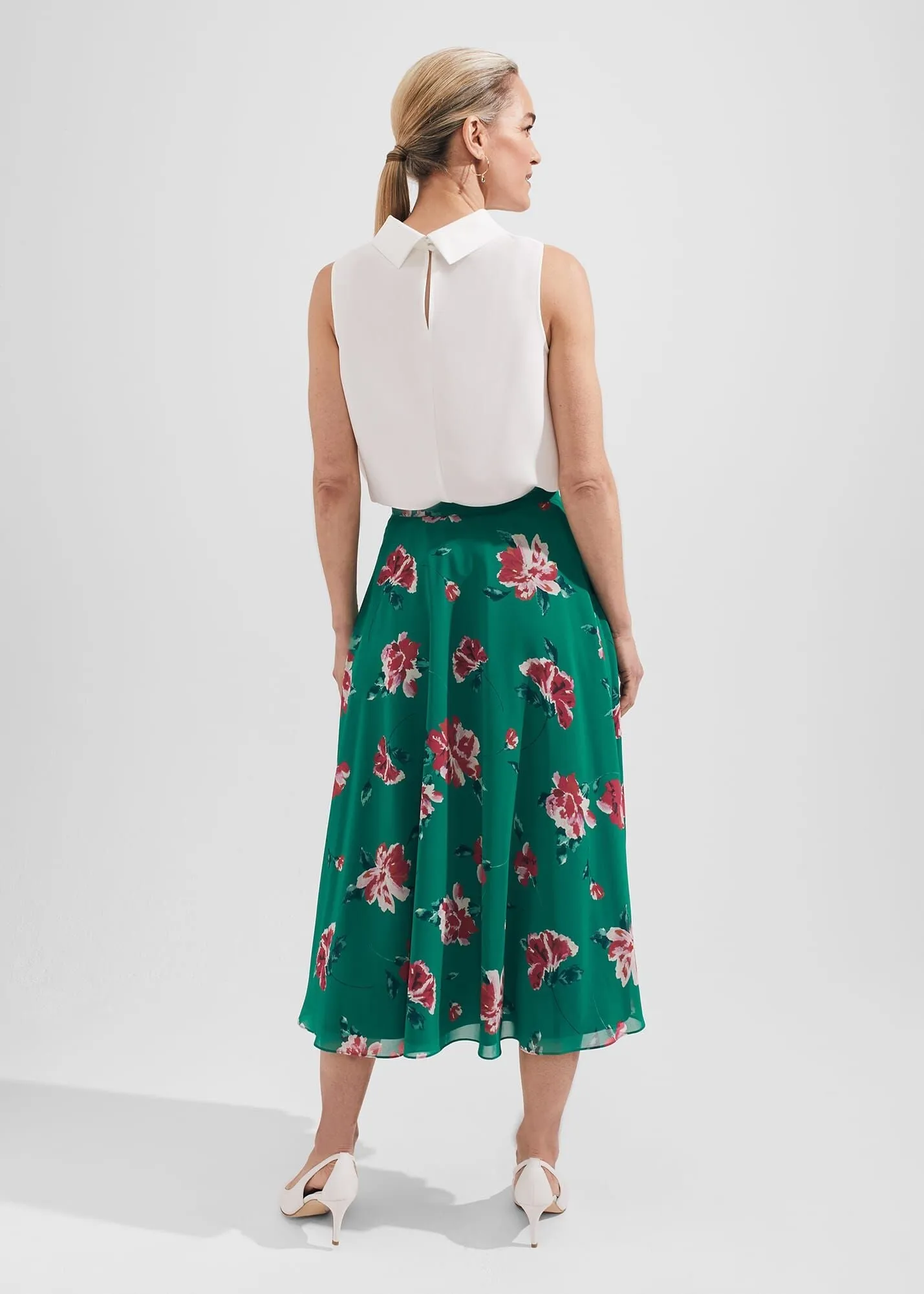 Carly Skirt 0123/7417/9022l00 Green-Multi