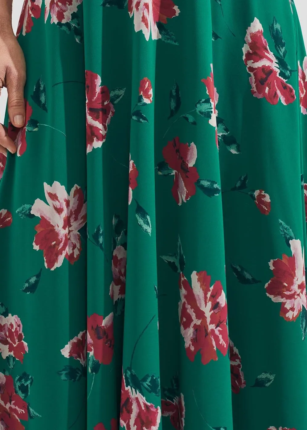 Carly Skirt 0123/7417/9022l00 Green-Multi