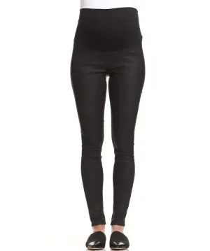 Coated Overbelly Jeans