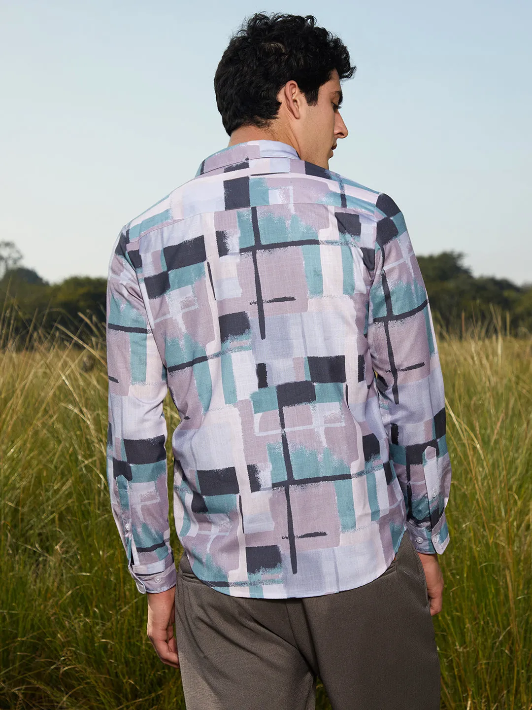 Cubic-Overlap Shirt