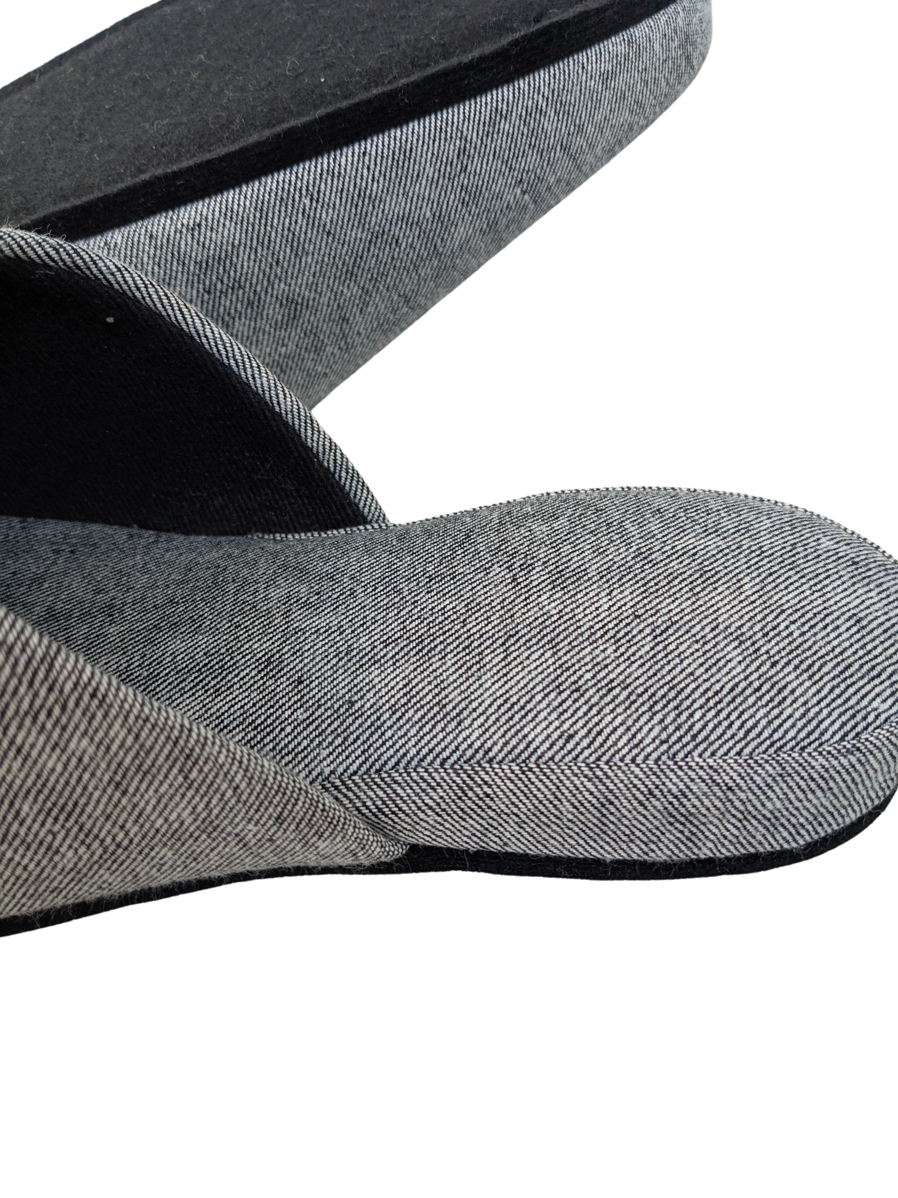 Denim Hiroshima Slippers Simple B-type 3 sizes [Medium / Large / XL]