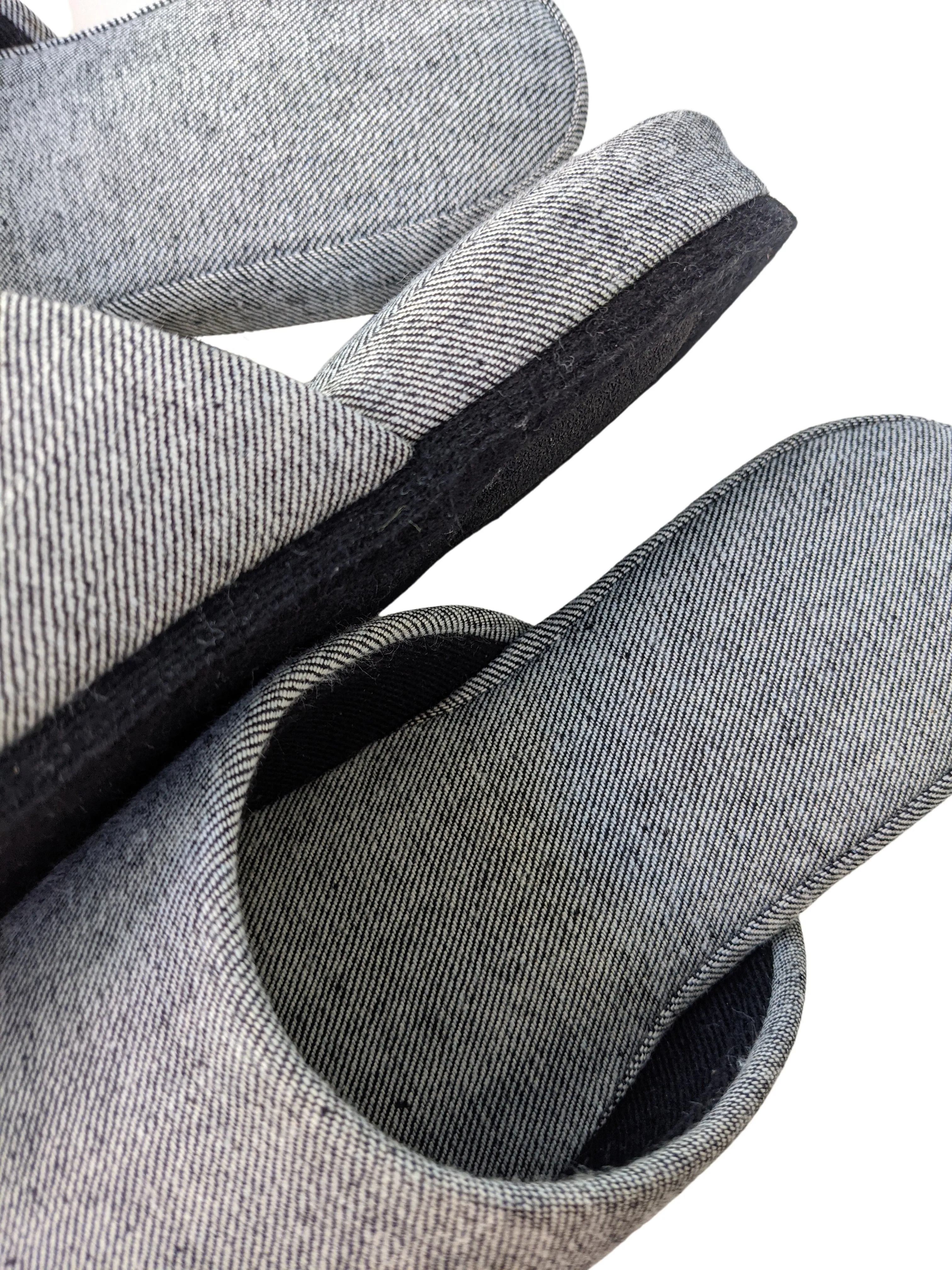 Denim Hiroshima Slippers Simple B-type 3 sizes [Medium / Large / XL]
