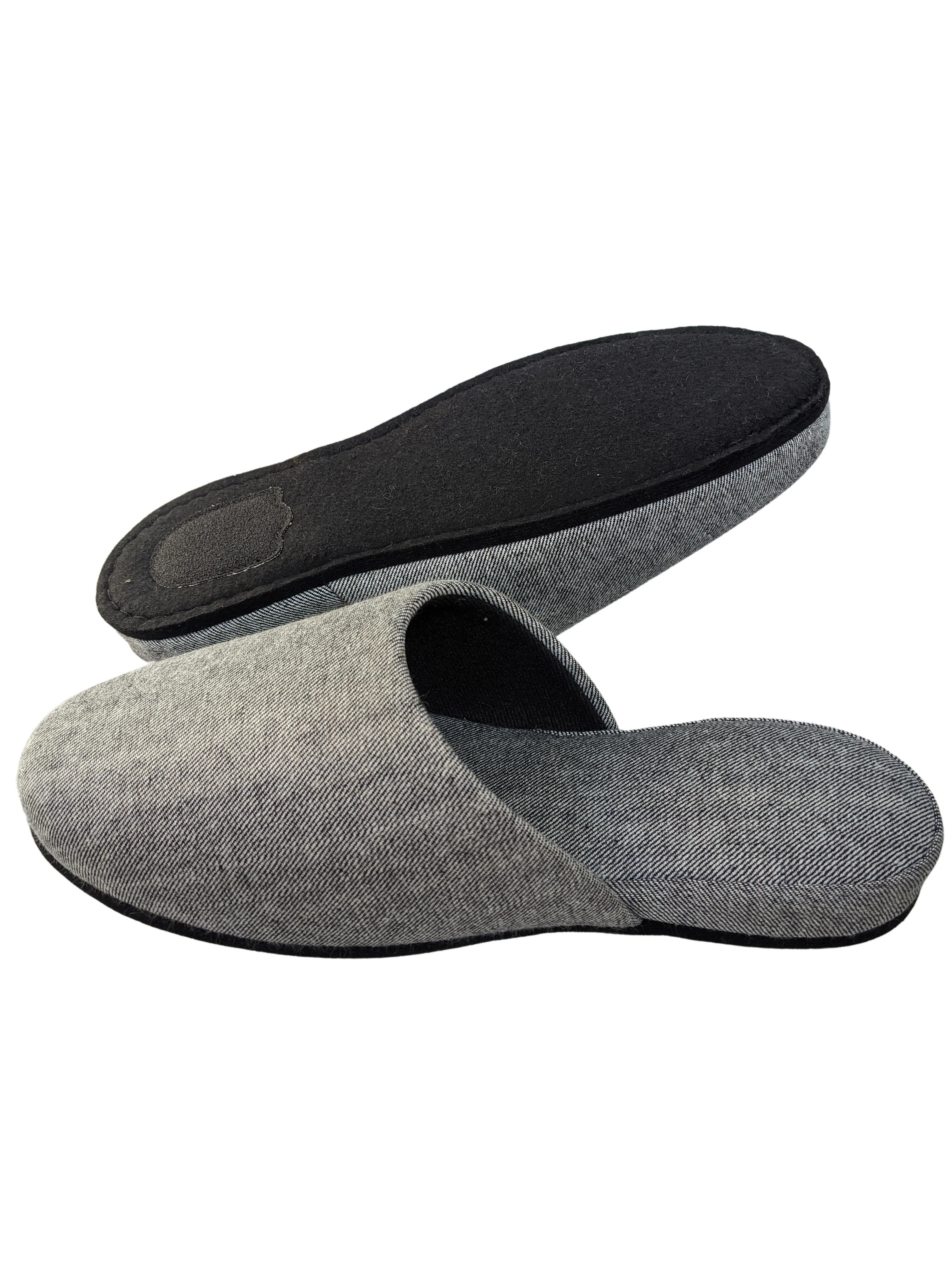 Denim Hiroshima Slippers Simple B-type 3 sizes [Medium / Large / XL]