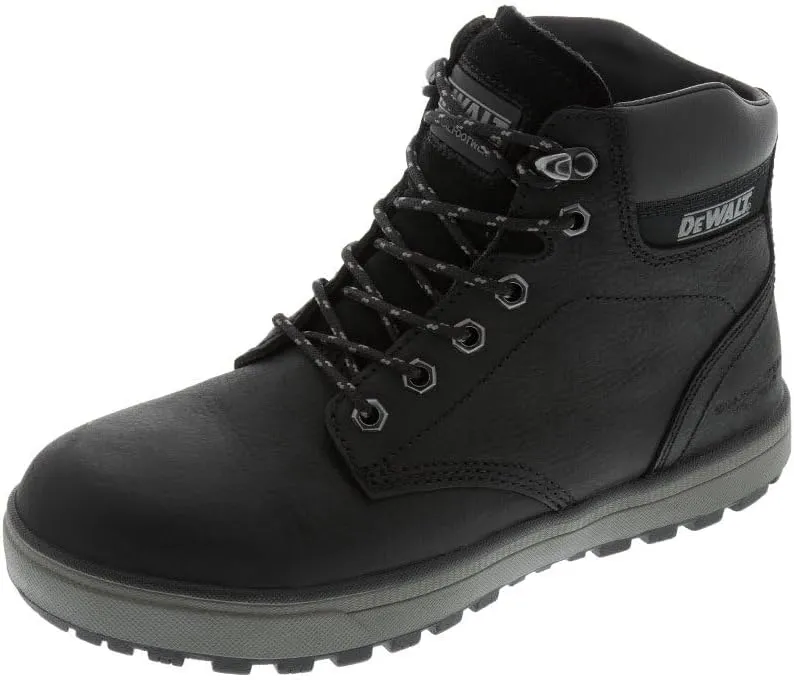 DEWALT Men's Plamsa Steel Safety Toe Work Boots (Black, numeric_10)