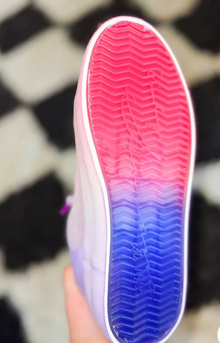 Double Dip Pink Purple Sneaker