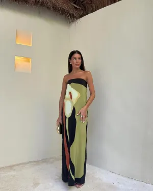 Elegant Tube Maxi Dress