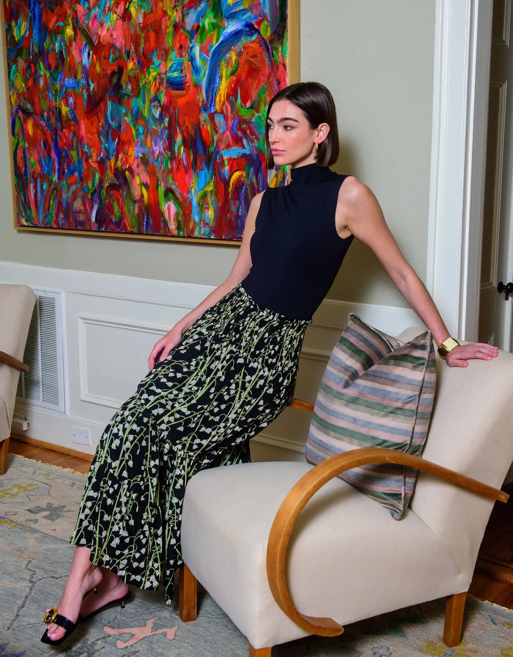 Elizabeth James Izzy Skirt Dress Sprig
