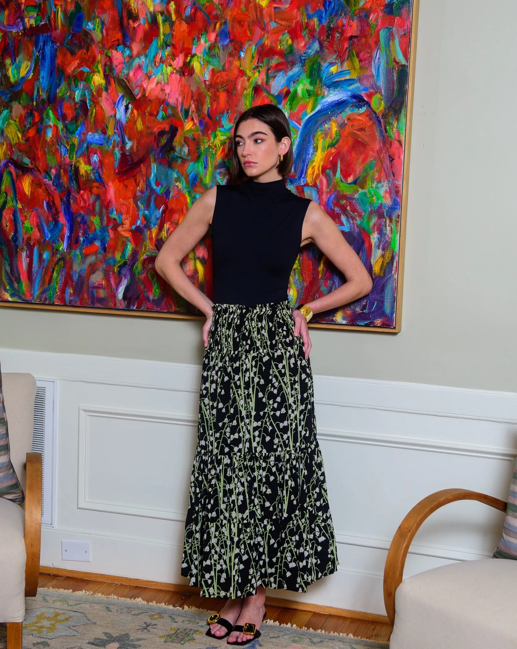 Elizabeth James Izzy Skirt Dress Sprig