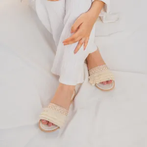 Fluffy slippers