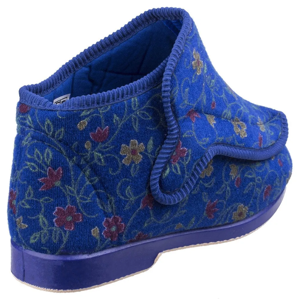 GBS Rhona Ladies Extra Wide Fit Slipper