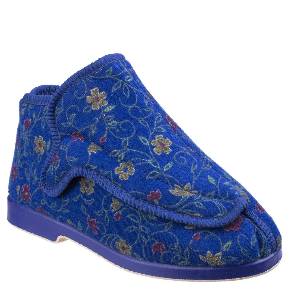 GBS Rhona Ladies Extra Wide Fit Slipper