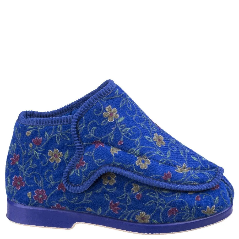 GBS Rhona Ladies Extra Wide Fit Slipper