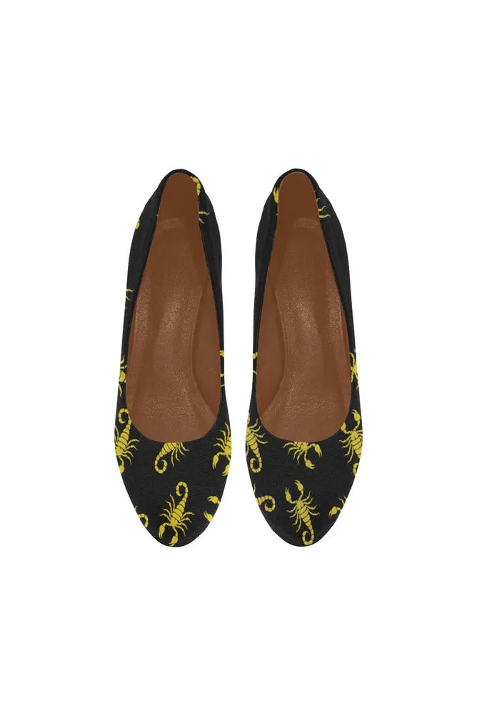 Gold Scorpion Women's High Heels