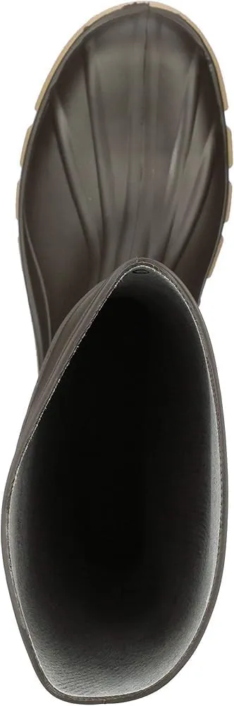 Heartland Barnyard 15 Agricultural Waterproof Work Boots for Men and Women - Lightweight PVC Boots with Comfort Footbed & Self-Cleaning Traction Outsole