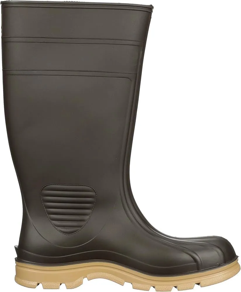 Heartland Barnyard 15 Agricultural Waterproof Work Boots for Men and Women - Lightweight PVC Boots with Comfort Footbed & Self-Cleaning Traction Outsole