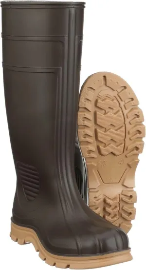 Heartland Barnyard 15 Agricultural Waterproof Work Boots for Men and Women - Lightweight PVC Boots with Comfort Footbed & Self-Cleaning Traction Outsole