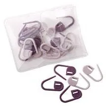 Knit Picks Locking Stitch Markers, Purples #80592