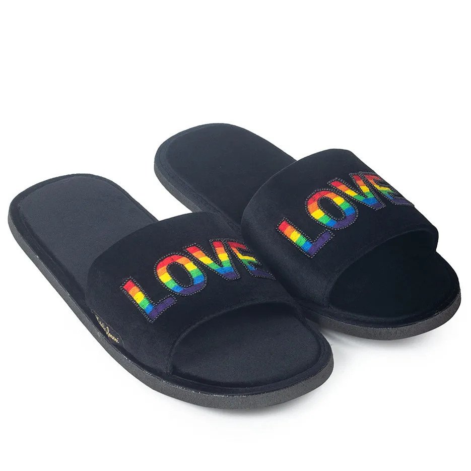 LOVE Domani Slippers Women (Black-Multi)