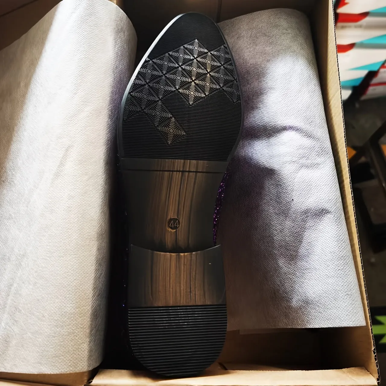Men's Purple Party Dress Shoes | Loafers For Night Club
