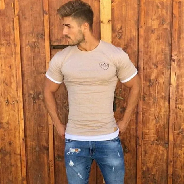 Men's Sports Running GYM T Shirt