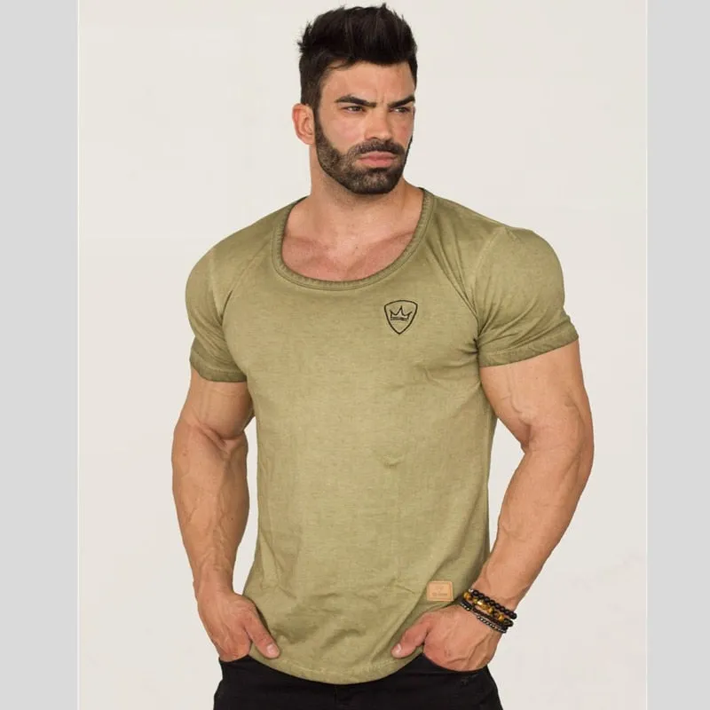 Men's Sports Running GYM T Shirt