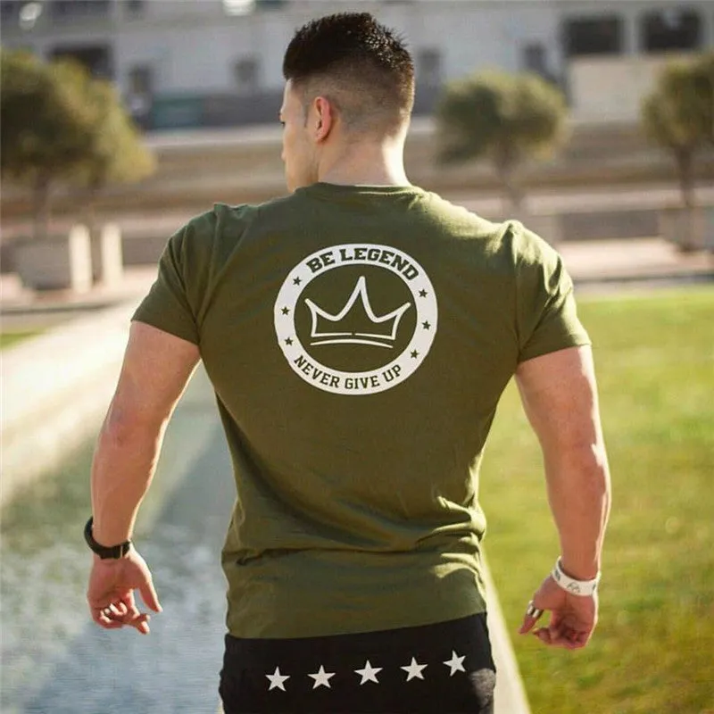 Men's Sports Running GYM T Shirt