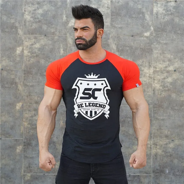 Men's Sports Running GYM T Shirt