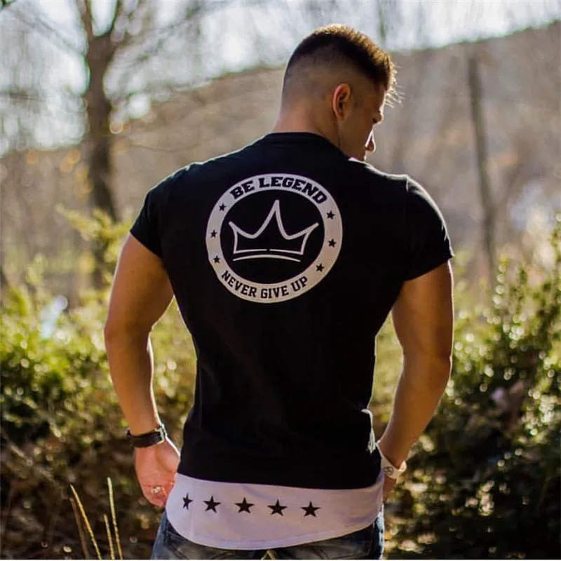 Men's Sports Running GYM T Shirt