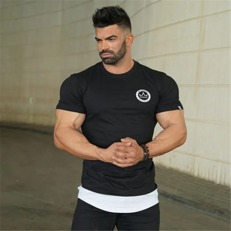 Men's Sports Running GYM T Shirt