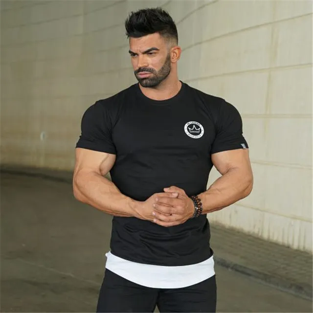 Men's Sports Running GYM T Shirt