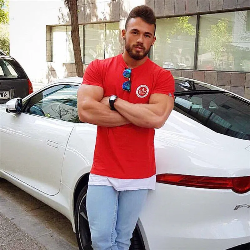 Men's Sports Running GYM T Shirt