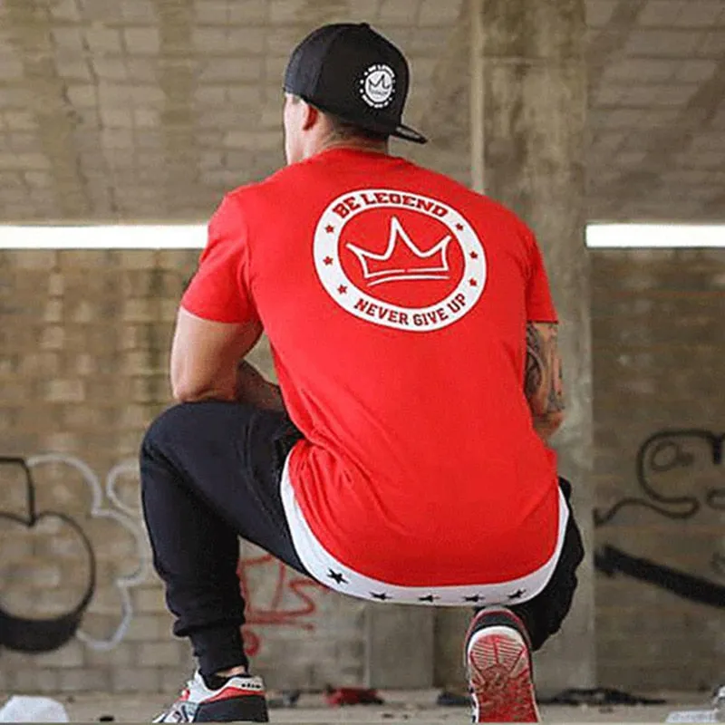 Men's Sports Running GYM T Shirt