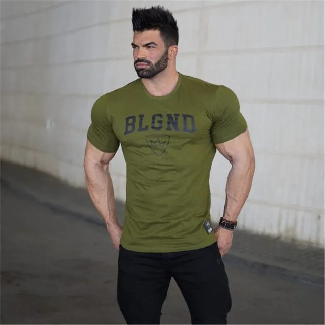 Men's Sports Running GYM T Shirt