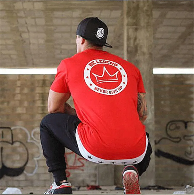 Men's Sports Running GYM T Shirt