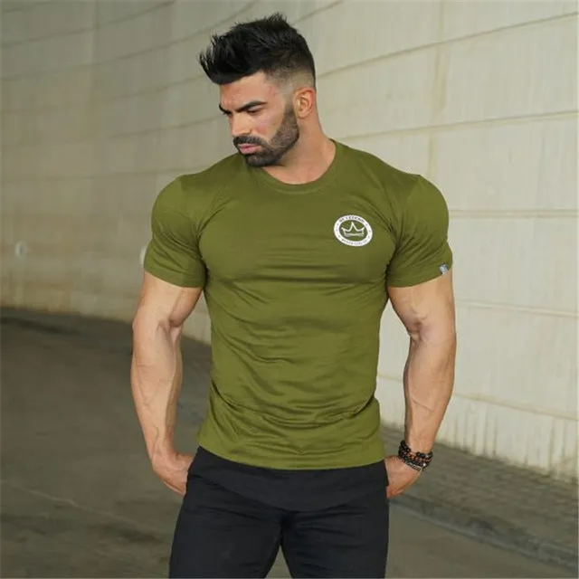 Men's Sports Running GYM T Shirt