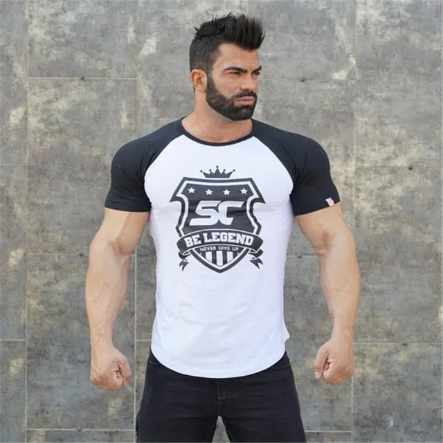 Men's Sports Running GYM T Shirt
