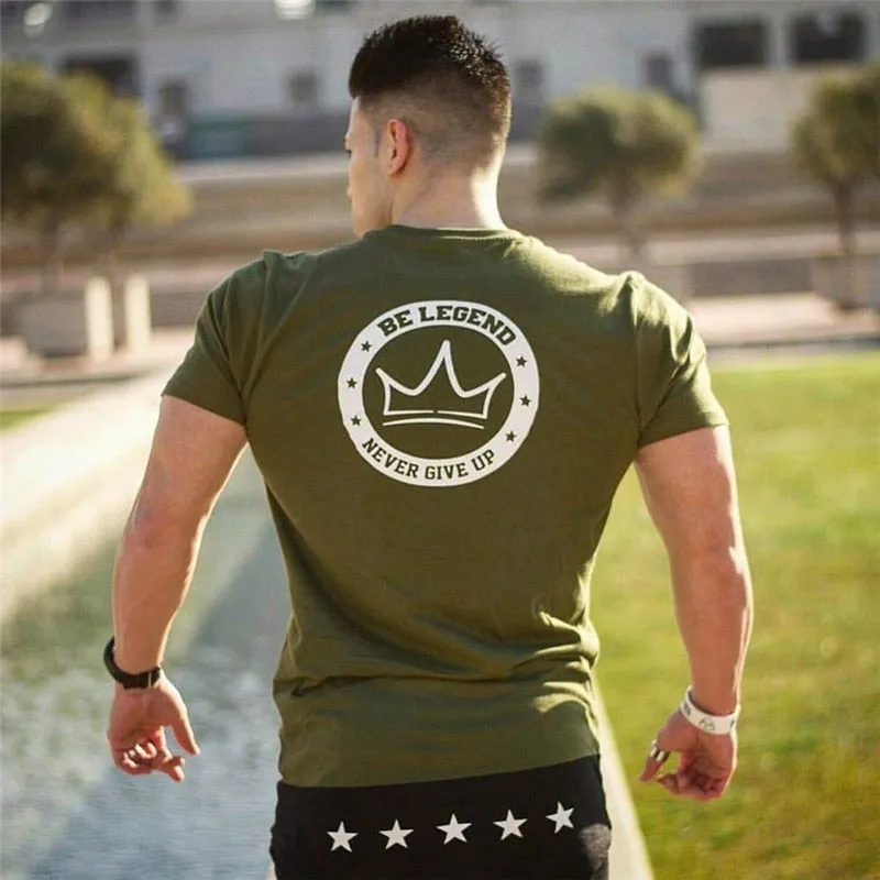 Men's Sports Running GYM T Shirt