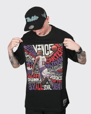 Mitchell and Ness Player Abstract Tee Raptors Carter