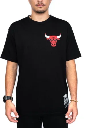 mitchell and ness retro repeat bulls tee