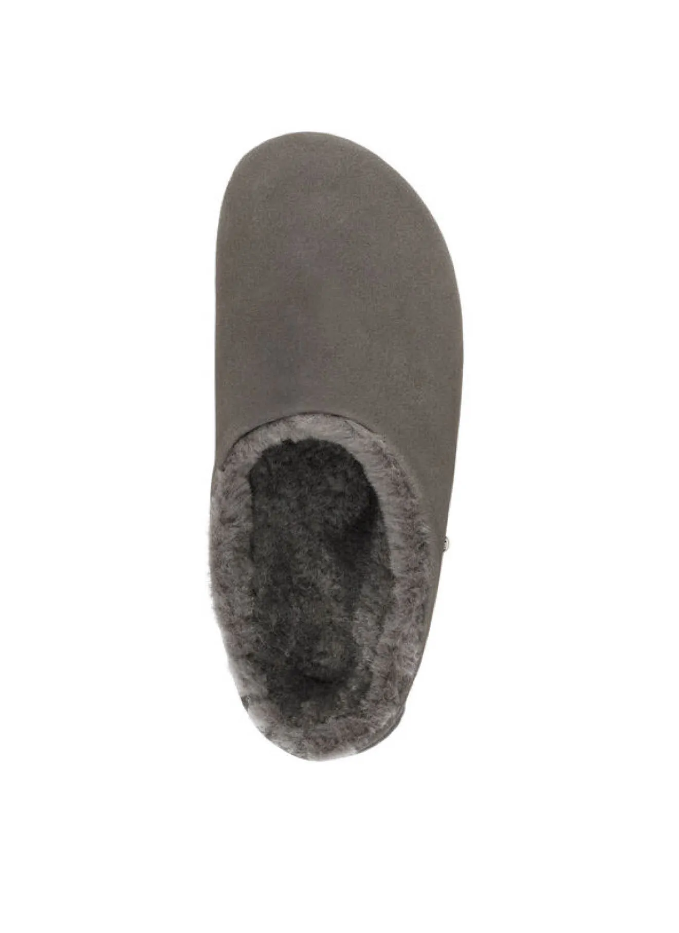 Monch Charcoal Shearling Slipper