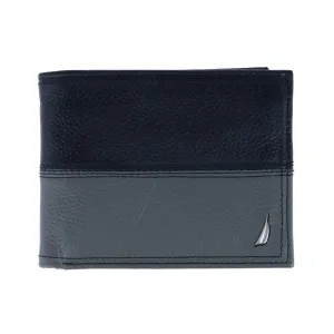 Nautica Men's Two Tone Bifold Wallet