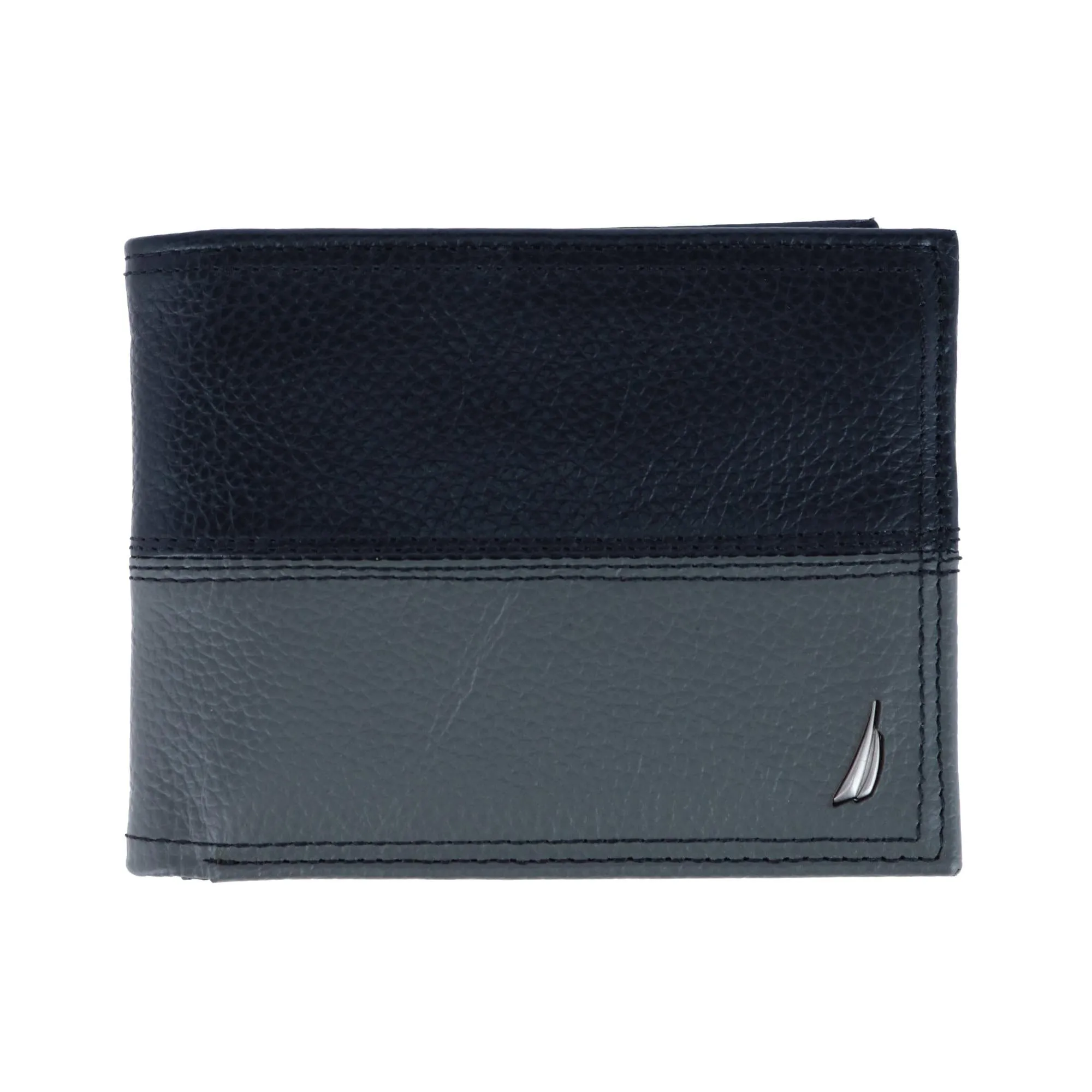 Nautica Men's Two Tone Bifold Wallet