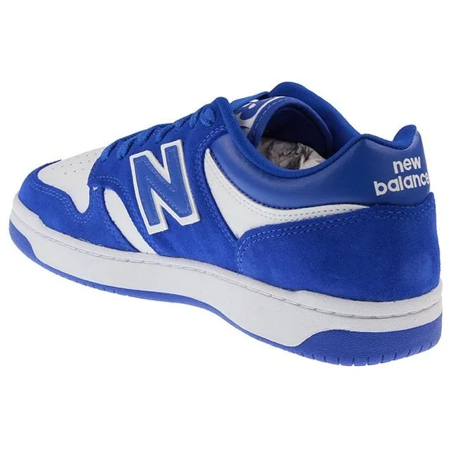New Balance Trainers Mens 480 Low Leather Marine Blue