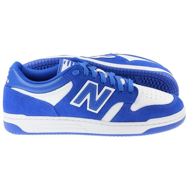 New Balance Trainers Mens 480 Low Leather Marine Blue
