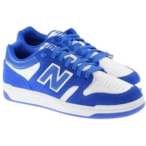New Balance Trainers Mens 480 Low Leather Marine Blue
