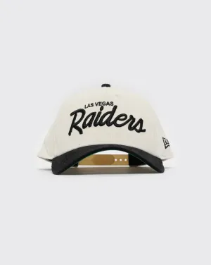 new era 940 aframe las vegas raiders cord script