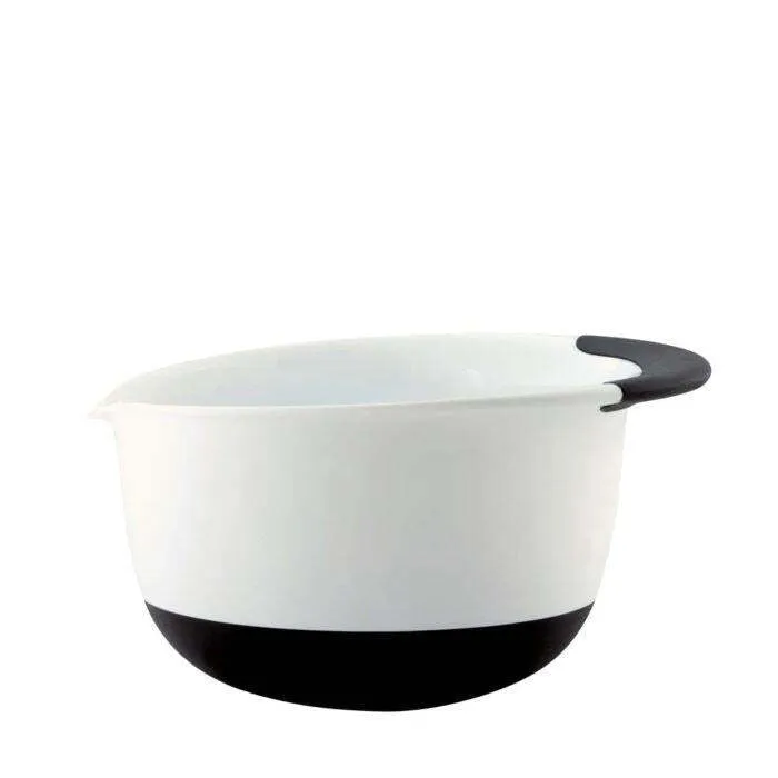 Oxo Mixing Bowl 3qt White Plastic Non-Skid Bottom