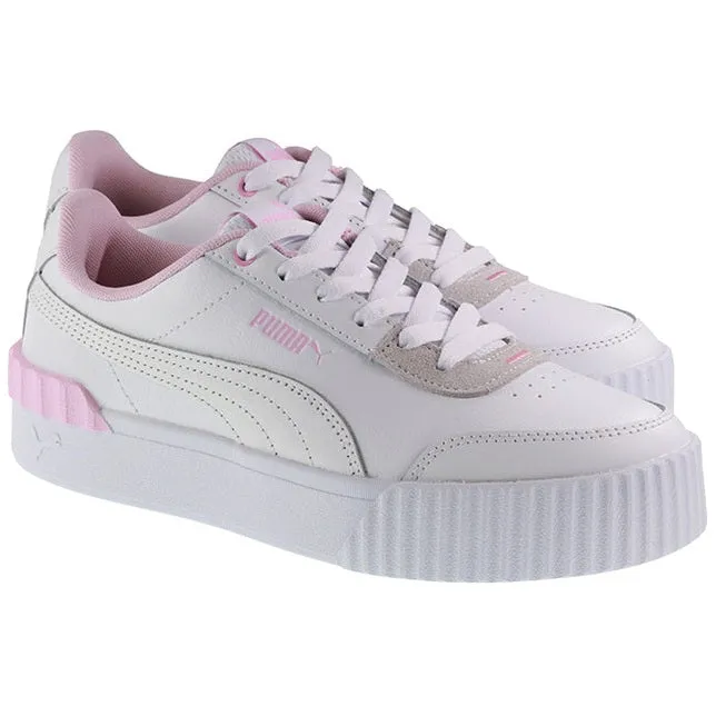Puma Trainers Womens Carina Lift White Pink